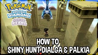 How to Shiny Hunt Dialga amp Palkia in Pokémon Brilliant Diamond amp Shining Pearl [upl. by Tteragram]