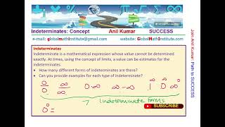 Indeterminates Complete Concept with Types and Examples [upl. by Handel426]