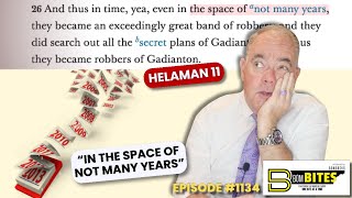 BOMBITES Episode 1134  Helaman 11“In the space of not many years” [upl. by Brosy]