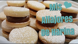 Alfajores Con Solo 4 Ingredientes l Peruvian Cookies English Subtitles [upl. by Alemac]