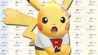 All 60 TMs in Pokemon Lets Go amp Where To Find Them [upl. by Shellie221]