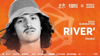 RIVER 🇫🇷 🇨🇴  GRAND BEATBOX BATTLE 2023 WORLD LEAGUE  Solo Elimination [upl. by Naimerej]