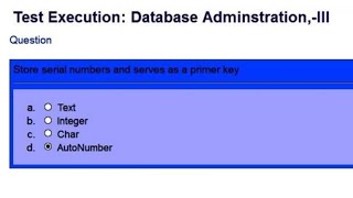 Database Administration Level 3 theory assessment V1  Part 1 [upl. by Lanford]