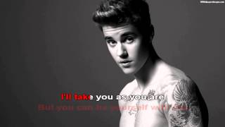 Favorite Girl  Justin Bieber  Lyric Karaoke [upl. by Auhs189]