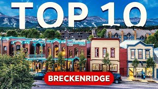 Top 10 Things You MUST Do in Breckenridge 2024 Activity Guide [upl. by Nyrak875]