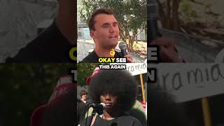 Is she a VICTIM of misinformation😱🔥 charliekirk debate [upl. by Garwin]