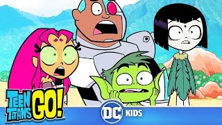 Teen Titans Go en Latino  ¡El mejor momento de Aventuras en la isla  DC Kids [upl. by Stine996]