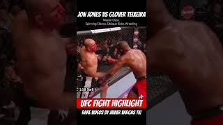 Jon Jones vs Glover Teixeira UFC 172 LHW Fight Highlight Rare Videos Javier Vargas TV👹💥 shorts [upl. by Ainevuol425]