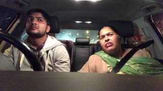 Road Rules Sammy With Mom  Punjabi Funny Video  Latest Sammy Naz [upl. by Ramel]