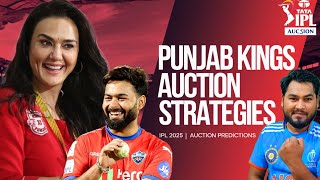 IPL Auction 2025  Punjab Kings Target players amp Auction Strategy [upl. by Alvord]