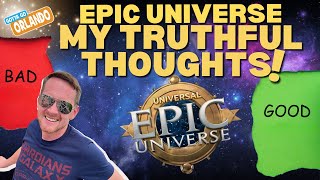 Universals Epic Universe Review amp Thoughts For New Orlando Theme Park coming in 2025 [upl. by Ardnnek730]