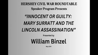 Mary Surratt  Innocent or GuiltyThe Lincoln Assasination [upl. by Sulrac]