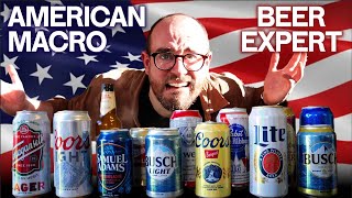 British beer expert blind tastes American macro lager  The Craft Beer Channel [upl. by Bertie]