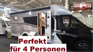 Günstig im Preis Hymer Wohnmobil teilintegriert Sunlight Adventure T68 mit Hubbett Roomtour 2024 [upl. by Airtened]