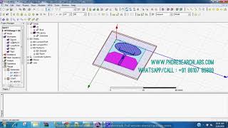 RECONFIGURABLE ANTENNA BASED ON UWB APPLICATIONS  HFSS ANTENNA DESIGN [upl. by Langelo]