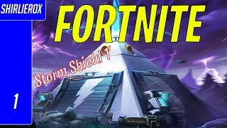 Fortnite save the world  Homebase Storm Shield Defense 1  Lets Play Fortnite pve mode [upl. by Ayotnom]