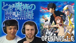 A CERTAIN MAGICAL INDEX Opening 16 REACTION  Anime OP Reaction [upl. by Neyuq]