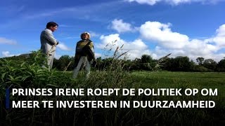 Interview prinses Irene over natuurbehoud [upl. by Immaj]