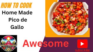 How to make Homemade Pico de gallo [upl. by Diann]