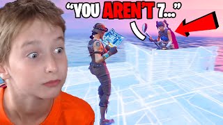 CRACKED 7 Year Old Voice Trolling A Fortnite Editing Coach… [upl. by Mehsah]