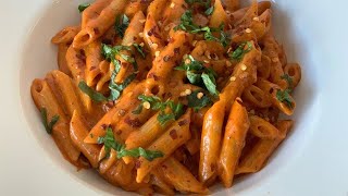 GIGI HADIDS FAMOUS Pasta without Vodka  Tiktok Spicy Pasta Recipe  Best Spicy Sauce Penne Pasta [upl. by Kinney]