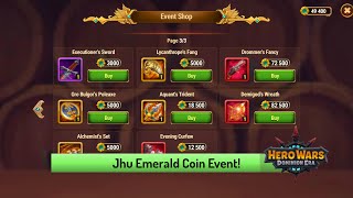 Hunting for Prey Jhu Emerald Coin Event — Hero Wars Dominion Era [upl. by Payne]