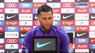 Rueda de prensa completa de Dani Alves [upl. by Noyrb750]