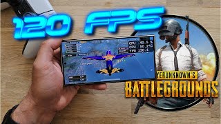 120 FPS in PUBG Finally for Samsung Galaxy S24 Ultra Tested [upl. by Ahsienar]