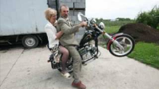 Babcia i Dziadek na motorze wnuczka GRANDMA amp GRANDPA on da BIKE  VIDEO after photos [upl. by Trinity997]