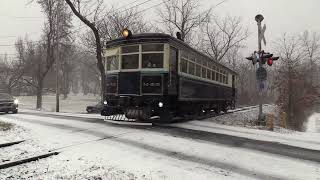 Colebrookdale M55 in the First Snow of 2024 [upl. by Ferree80]