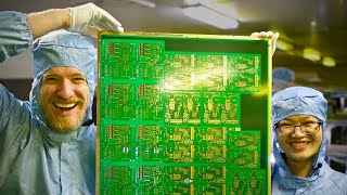 Inside a Huge PCB Factory [upl. by Thekla]