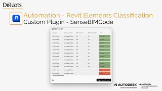 Custom Revit Plugin for Elements Classification  SenseBIMCode [upl. by Eriha382]