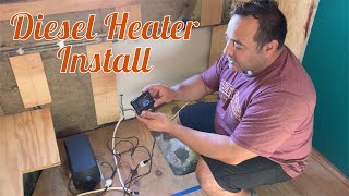 Installing a 5 kW Diesel Heater [upl. by Urissa]