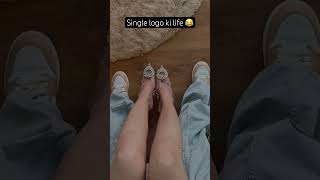 Single logo ki life 😂😓 ytshorts [upl. by Elrebmik400]