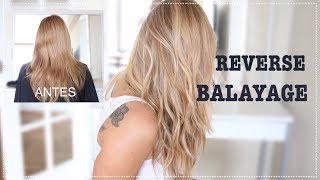 REVERSE BALAYAGE COLOR CORRECTION CATAGOCHANNEL [upl. by Atiuqcaj]