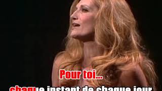 karaoké Dalida  Chaque instant de chaque jour 1964 [upl. by Ann]