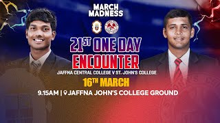 Jaffna Central College vs St Johns College Jaffna  21st One Day Encounter [upl. by Atsok]