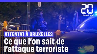 Attentat à Bruxelles  Ce que lon sait de lattaque terroriste qui a fait 2 morts en Belgique [upl. by Erick]