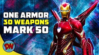 Iron Man Endgame amp Infinity War Armor  Features and Weapons  Explained in Hindi [upl. by Quitt936]