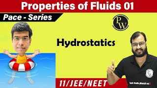 Properties of Fluids  Hydrostatics barometer gauge paradox pascal law  Class 11 JEE  NEET [upl. by Bully144]