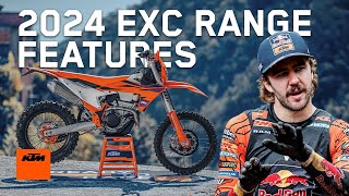 2024 KTM EXC Enduro range – Take a closer look with Mani  KTM [upl. by Robinson76]