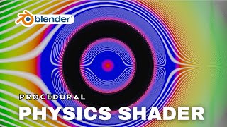 Blender Tutorial  Procedural Physics Shader [upl. by Asit]