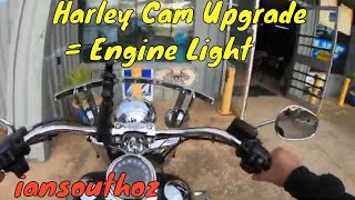 Harley M8 CAM upgrade and Engine Light [upl. by Dyson545]