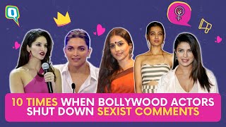 10 Times Women In Bollywood Countered Medias Sexism The Quint [upl. by Erna]