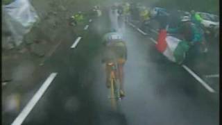 Marco Pantani Tour de France 1998  GalibierLes deux Alpes  English comment Parte 22 [upl. by Karry]