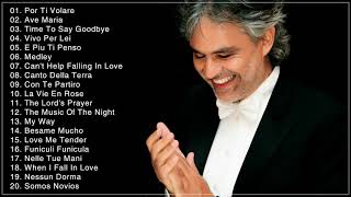 Andrea Bocelli Greatest Hits Full Album Live  Best Songs Of Andrea Bocelli 2018 [upl. by Patrizia265]