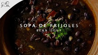 Mexican Black Beans  Frijoles Negros Vegan [upl. by Assin]