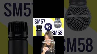 The Shure SM58 vs SM57 explained [upl. by Aneehs]