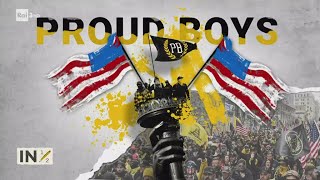 Le provocazioni di McInnes fondatore dei Proud Boys Usa  In mezzora 27102024 [upl. by Thorne]