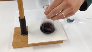 Iodine  Thiosulfate Redox Titration Demonstration [upl. by Ahsienad]